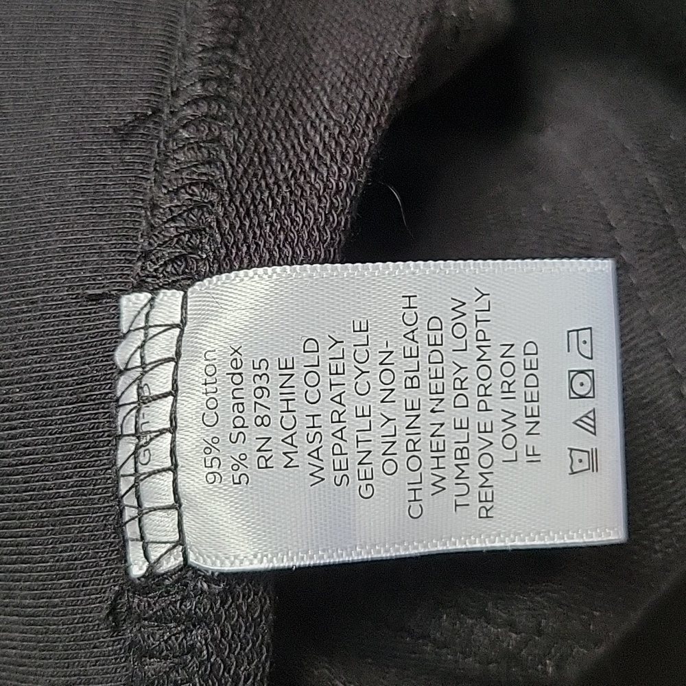 SUSAN Graver QVC Black Knit Stretch Slacks Pants M Medium Mint Condition - Picture 5 of 8